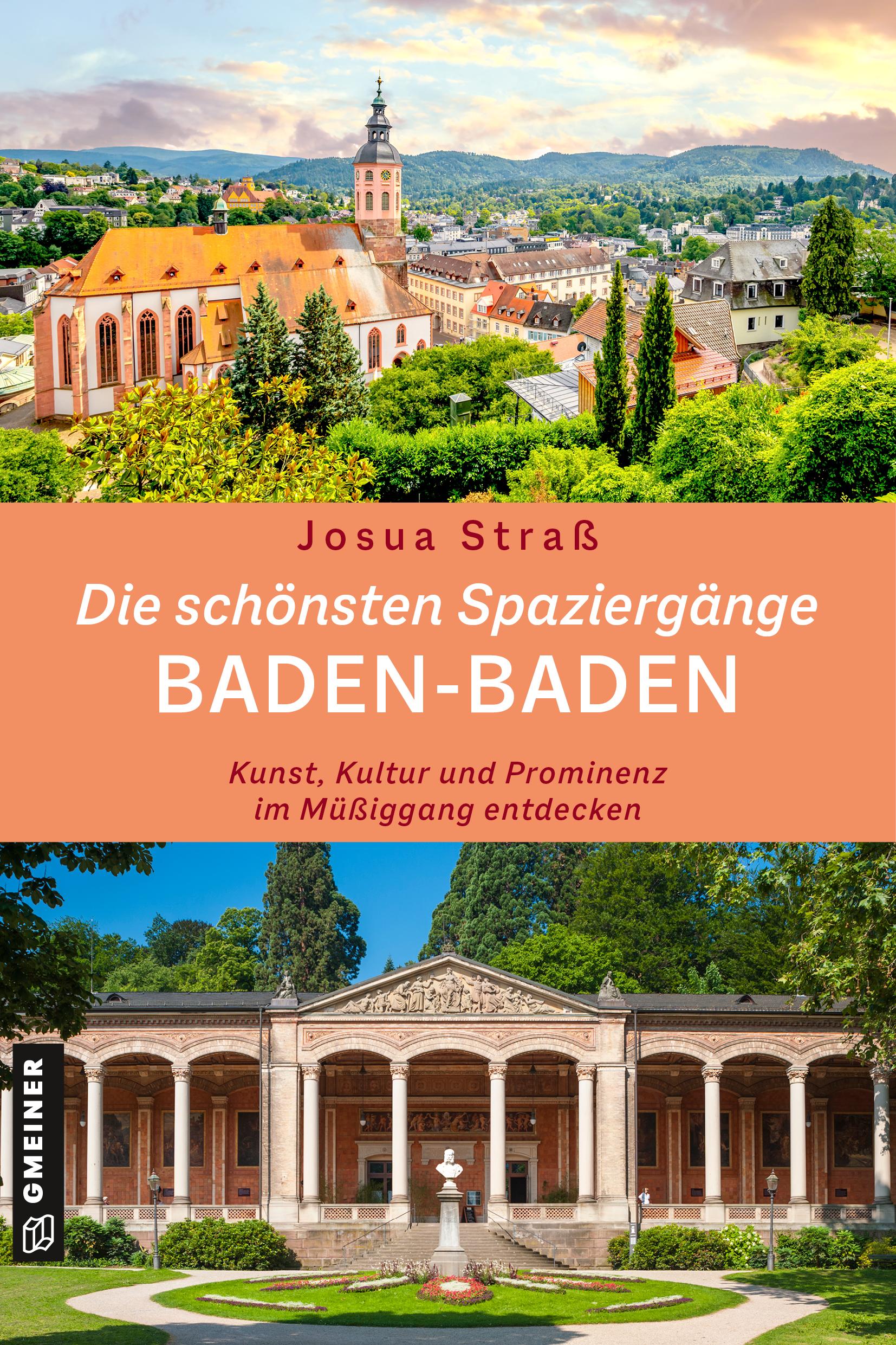 Vorderes Coverbild Die schönsten Spaziergänge Baden-Baden