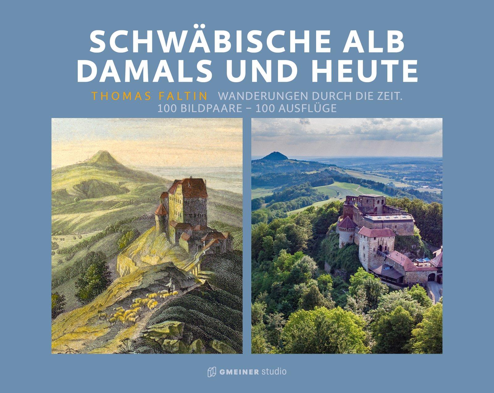 Vorderes Coverbild Schwäbische Alb damals und heute