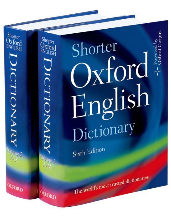 Vorderes Coverbild Shorter Oxford English Dictionary