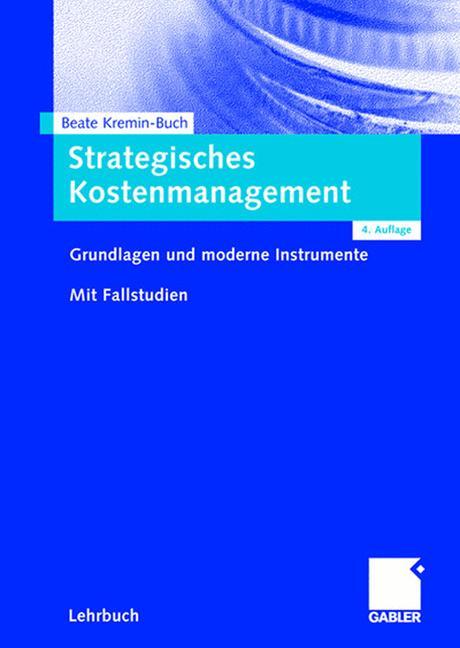 Vorderes Coverbild Strategisches Kostenmanagement