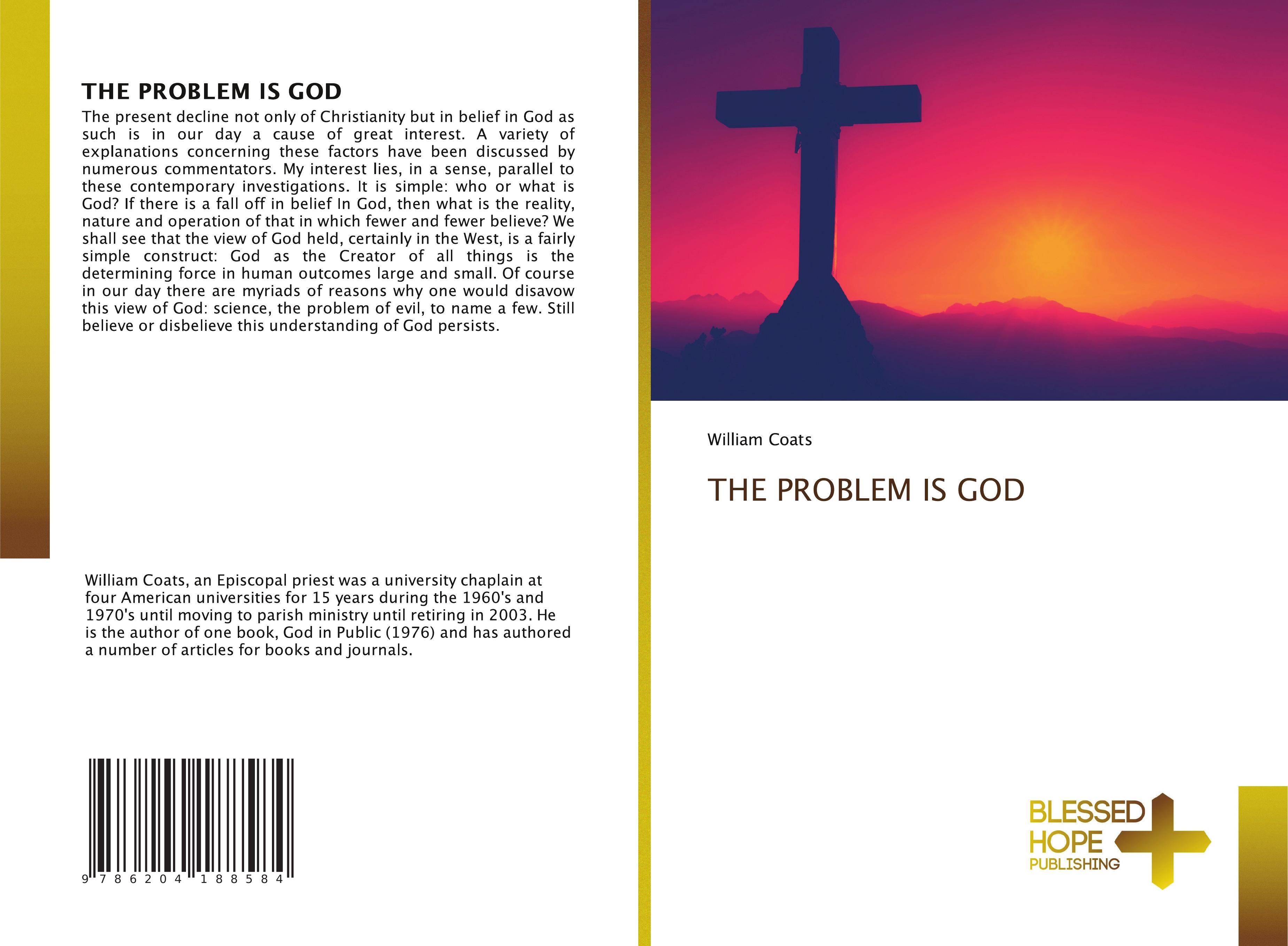 Vorderes Coverbild THE PROBLEM IS GOD