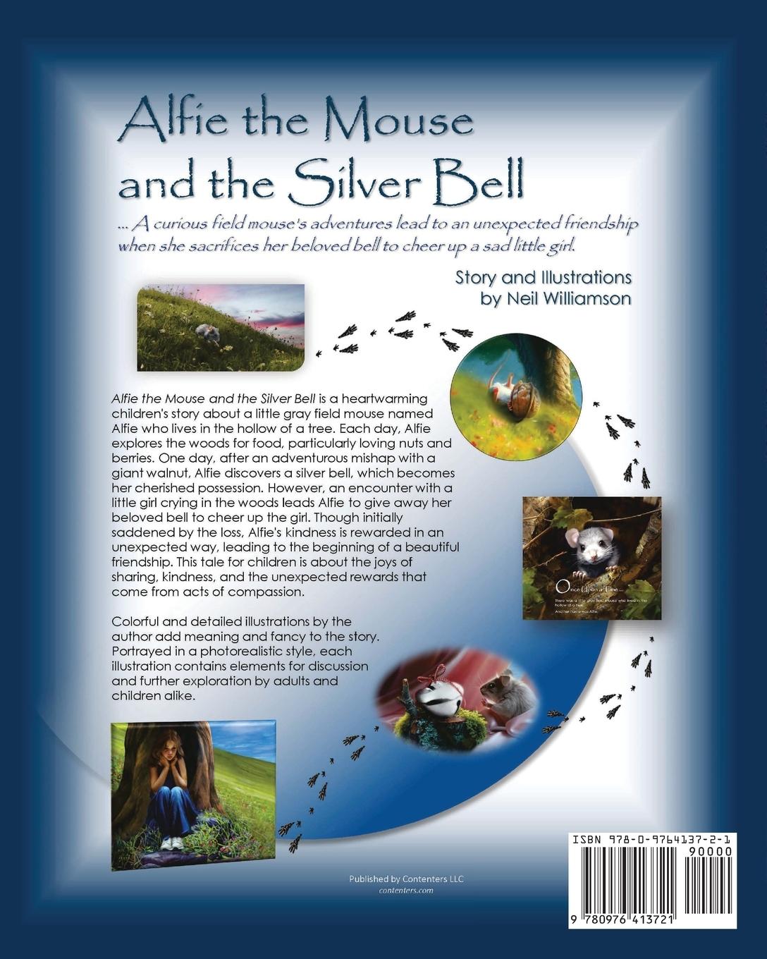 Rückseitencover Alfie the Mouse and the Silver Bell