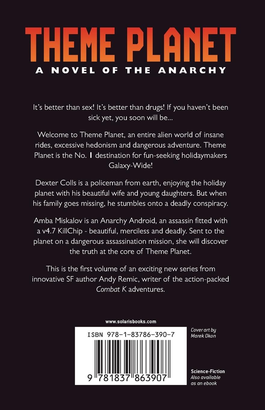 Rückseitencover Theme Planet