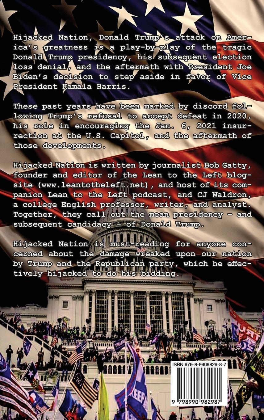 Rückseitencover Hijacked Nation