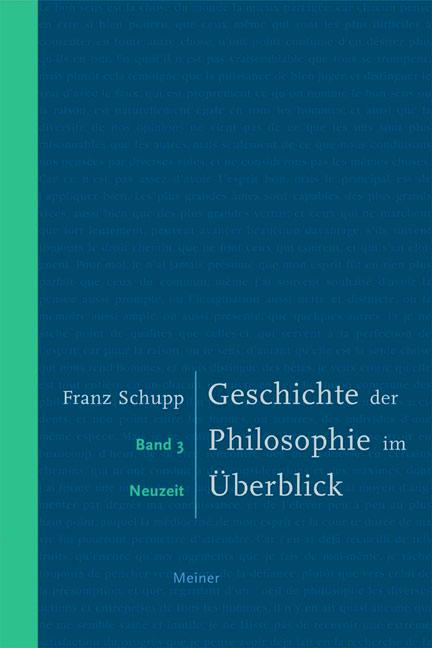Vorderes Coverbild Geschichte der Philosophie im Überblick 3