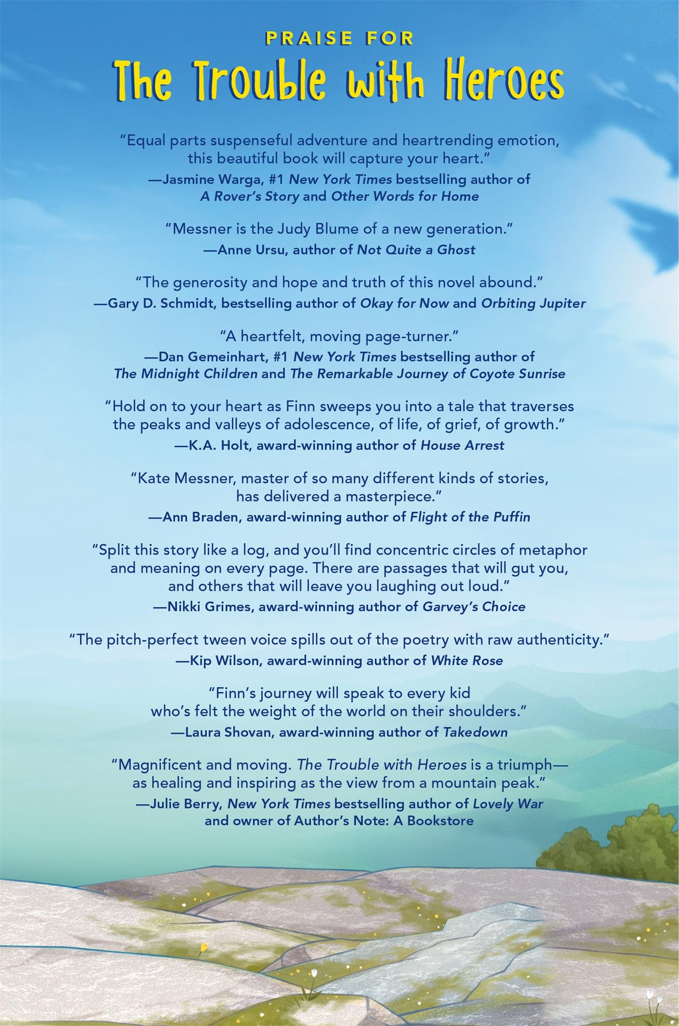 Rückseitencover The Trouble with Heroes