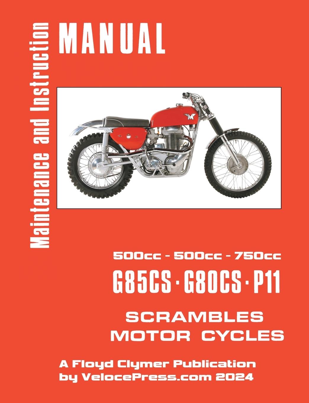 Vorderes Coverbild Matchless 1959-1969 G80cs, G85cs and P11 Workshop Manual