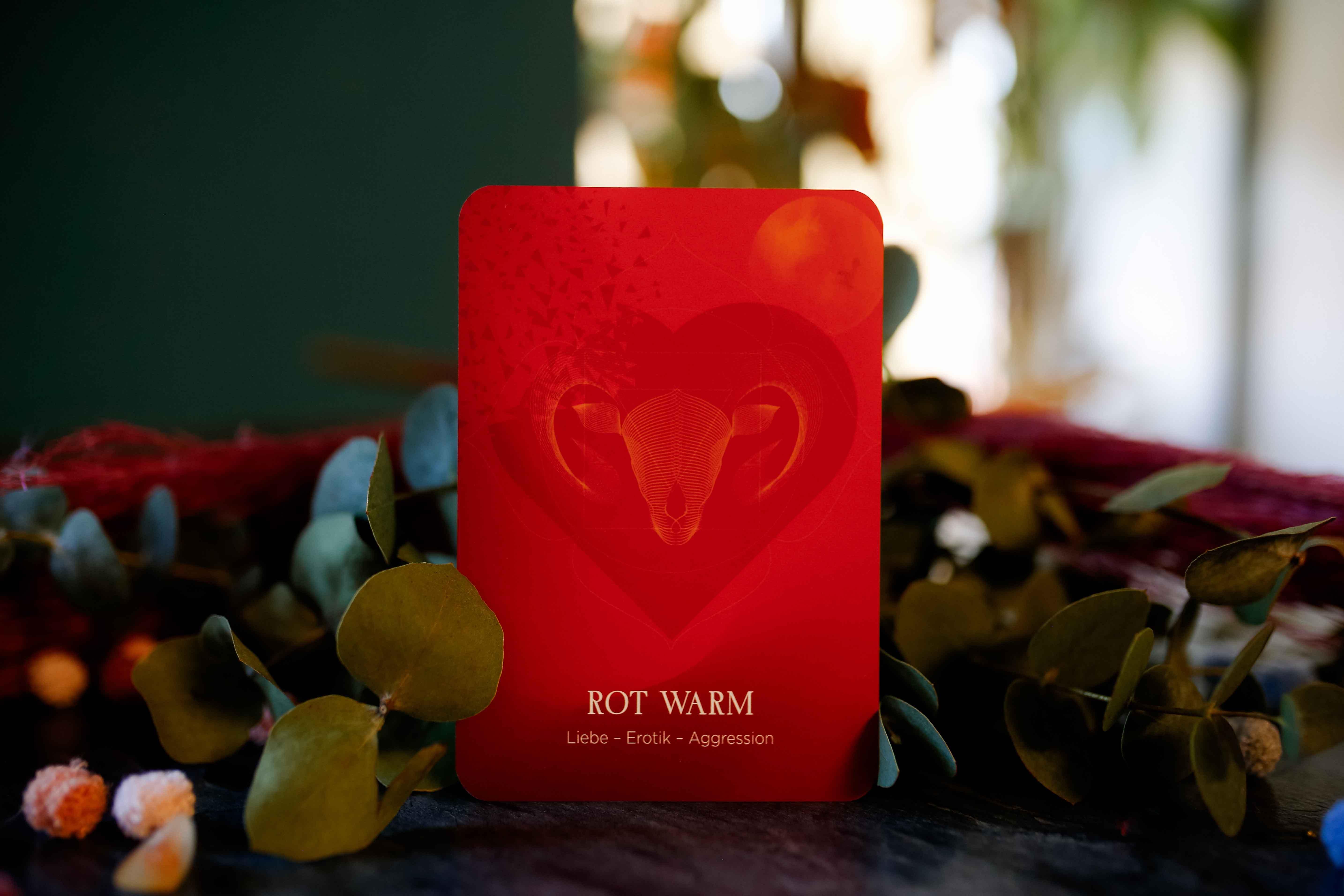 Beispielinhalt (Bild) Magic Colours Cards - 32 Inspirationskarten mit Booklet