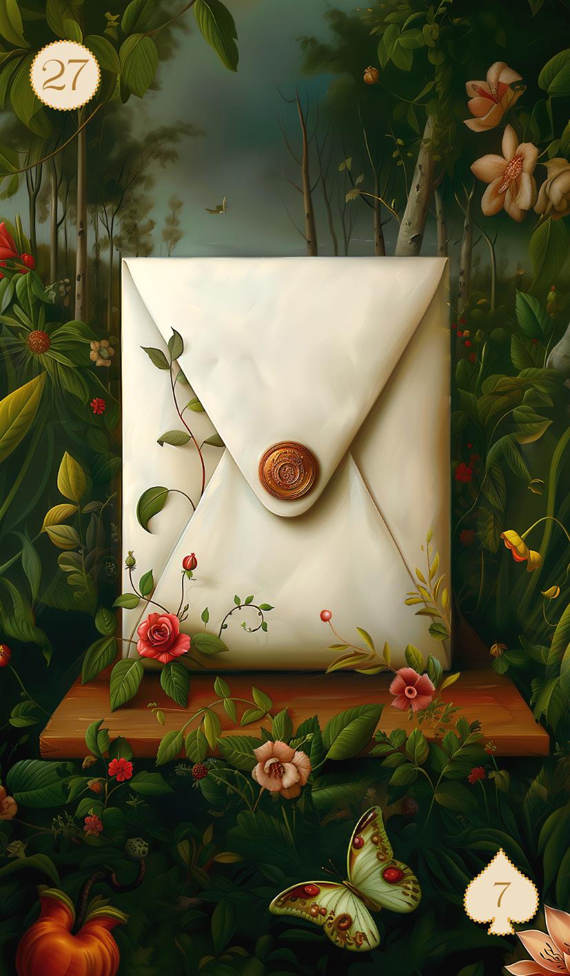 Beispielinhalt (Bild) Christephania Lenormand - 36 Karten & Booklet