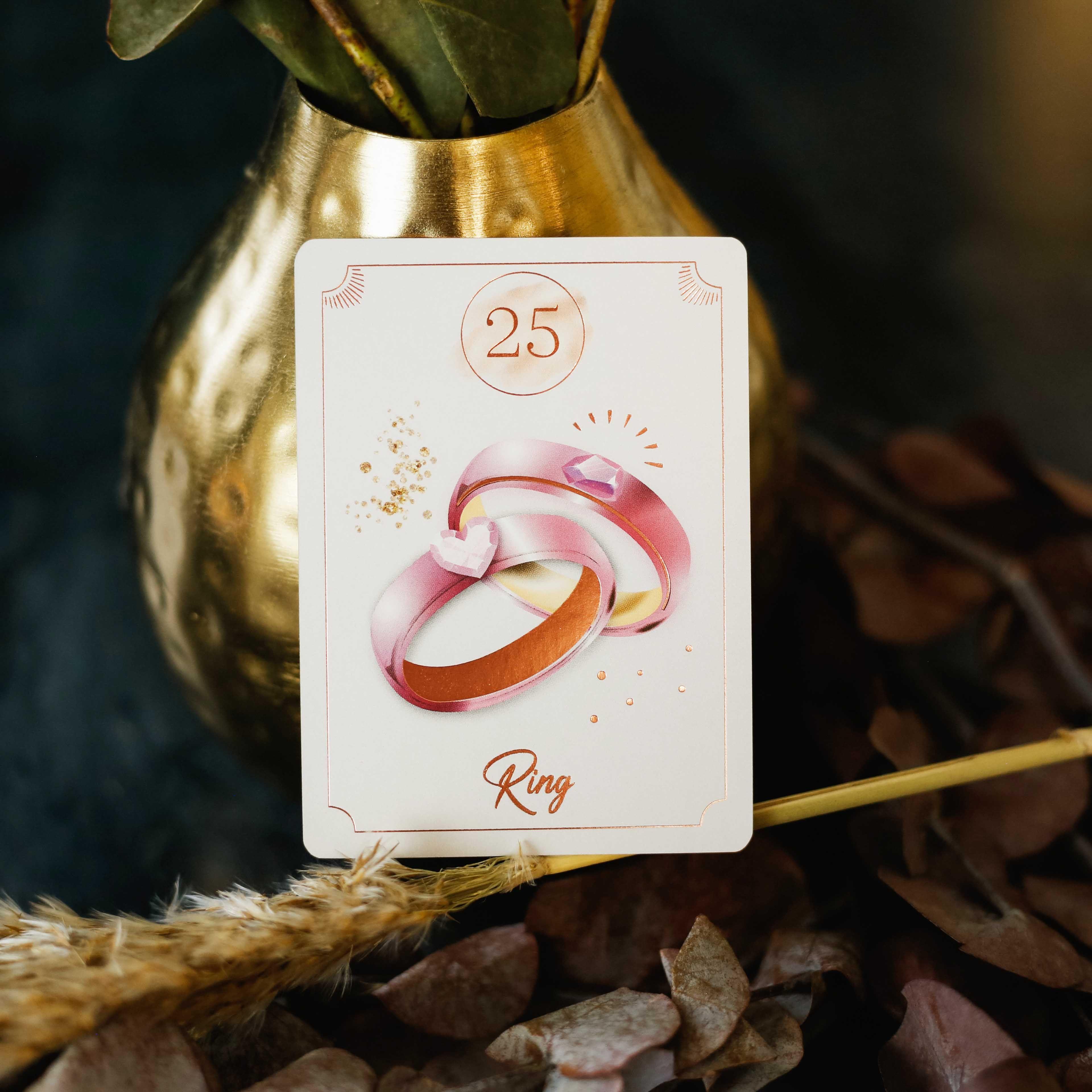 Beispielinhalt (Bild) Love Lenormand - 40 Orakelkarten für deine Selbstliebe, Beziehung, weibliche Kraft