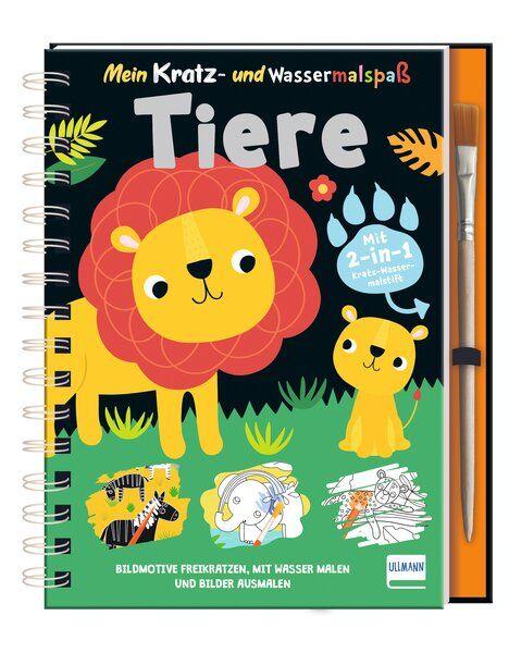 Vorderes Coverbild Mein Kratz- und Wassermalspaß - Tiere
