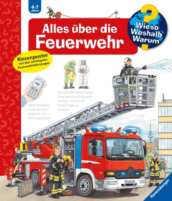 Vorderes Coverbild Wieso? Weshalb? Warum?, Band 2: Alles über die Feuerwehr
