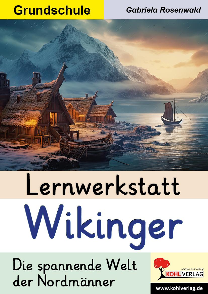 Vorderes Coverbild Lernwerkstatt Wikinger / Grundschule