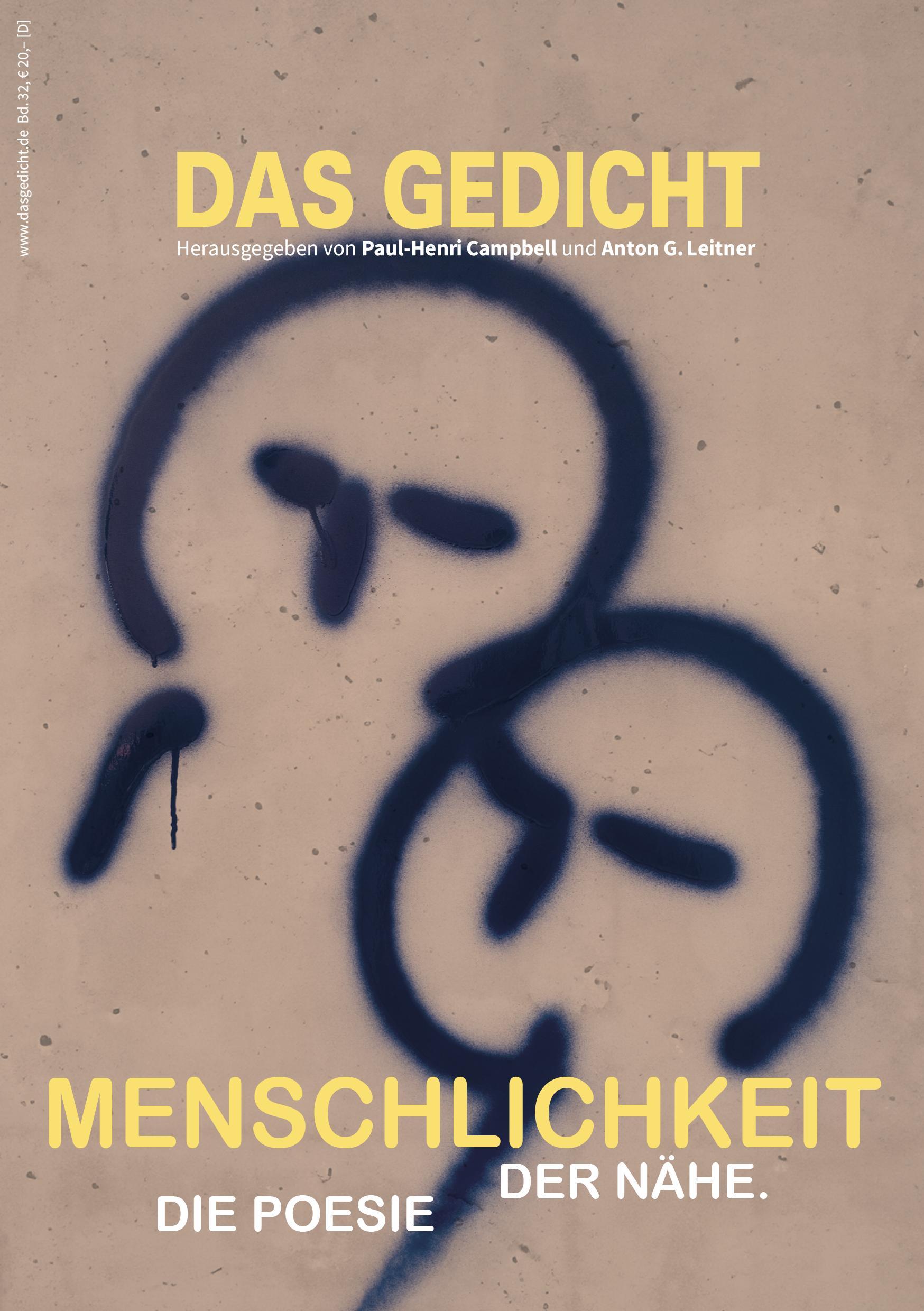 Vorderes Coverbild Das Gedicht. Zeitschrift Bd. 32  / Jahrbuch für Lyrik, Essay und Kritik