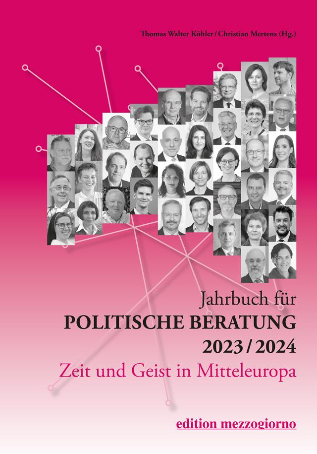 Vorderes Coverbild Jahrbuch für politische Beratung 2023/2024