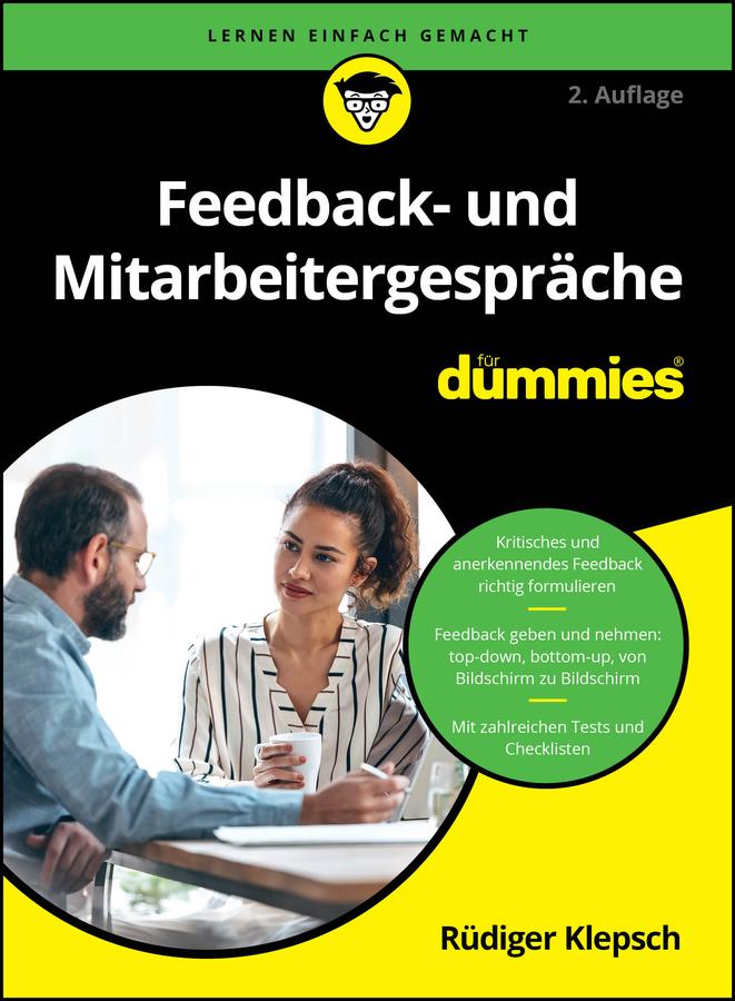 Vorderes Coverbild Feedback- und Mitarbeitergespräche für Dummies