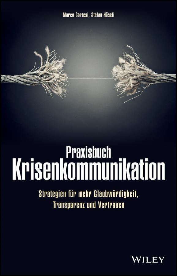 Vorderes Coverbild Praxisbuch Krisenkommunikation