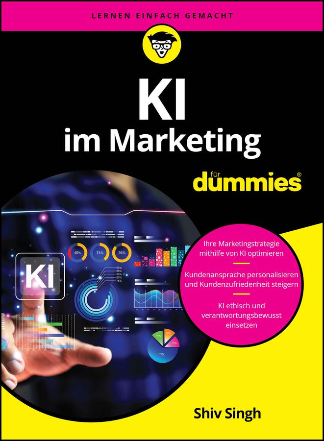 Vorderes Coverbild KI im Marketing für Dummies