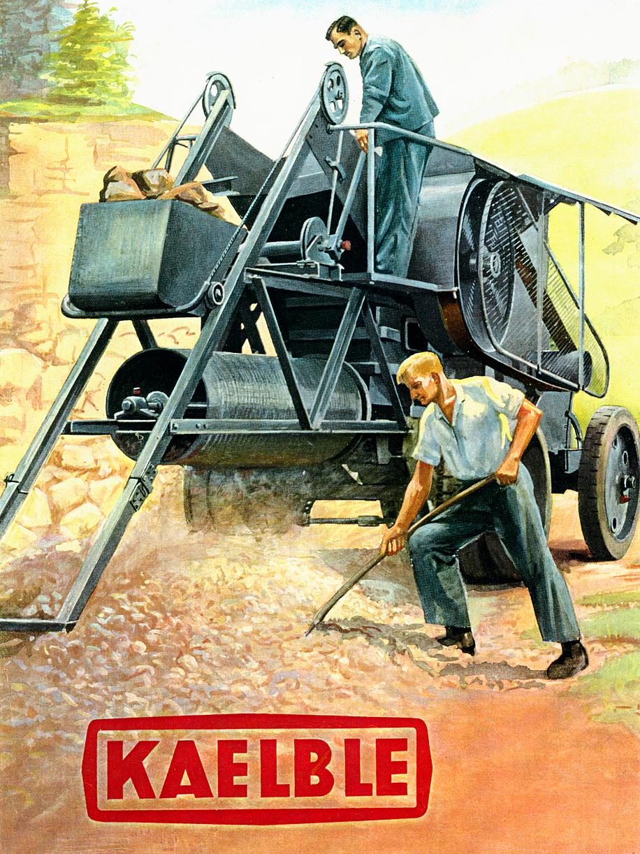 Beispielinhalt (Bild) Kaelble 100 Jahre Baumaschinen Band 1