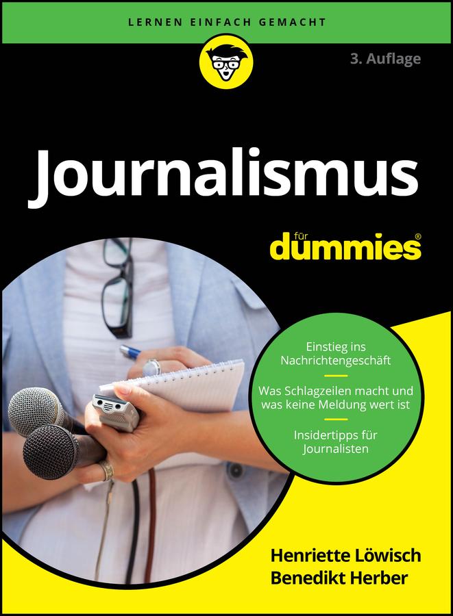 Vorderes Coverbild Journalismus für Dummies