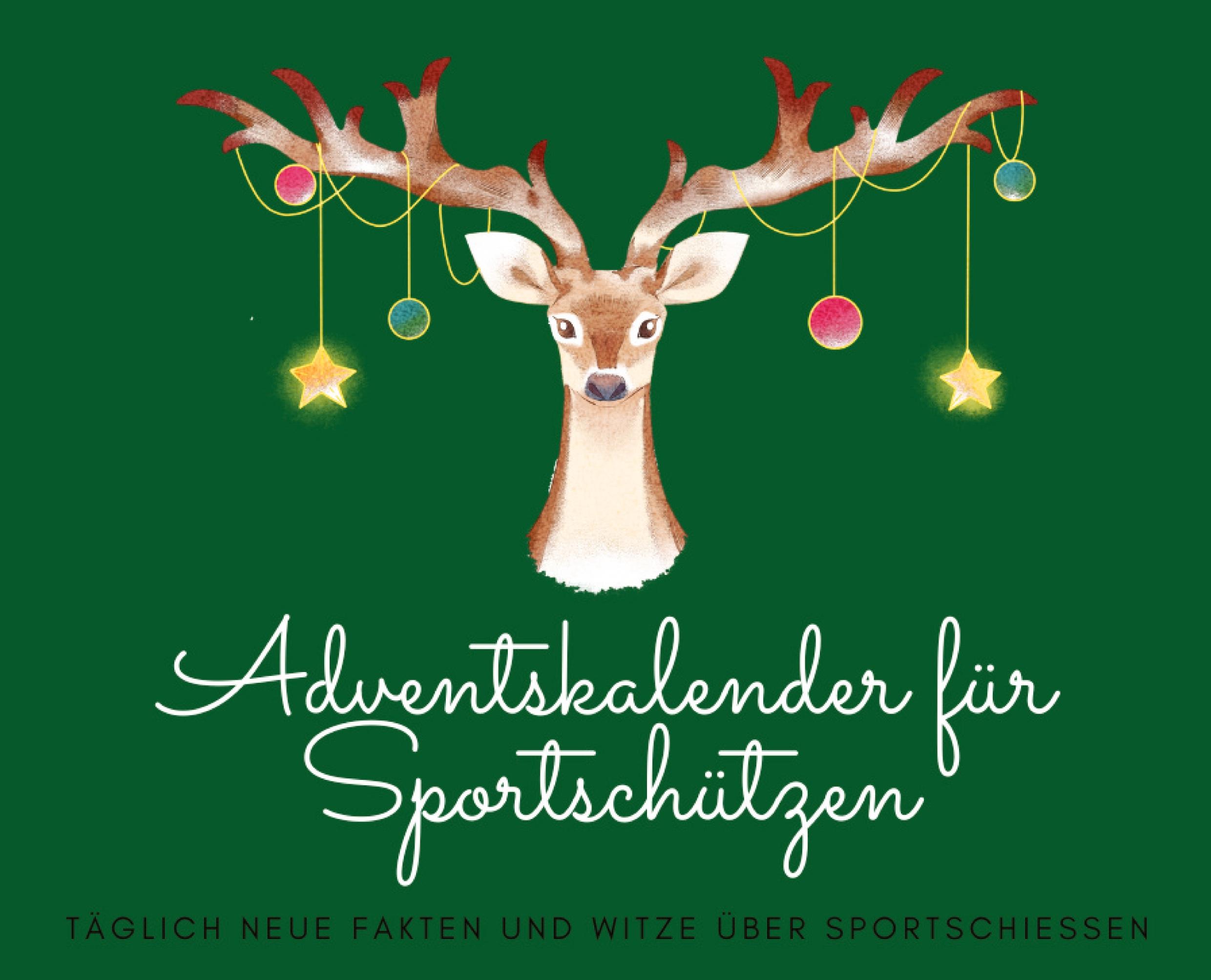 Vorderes Coverbild Adventskalender für Sportschützen