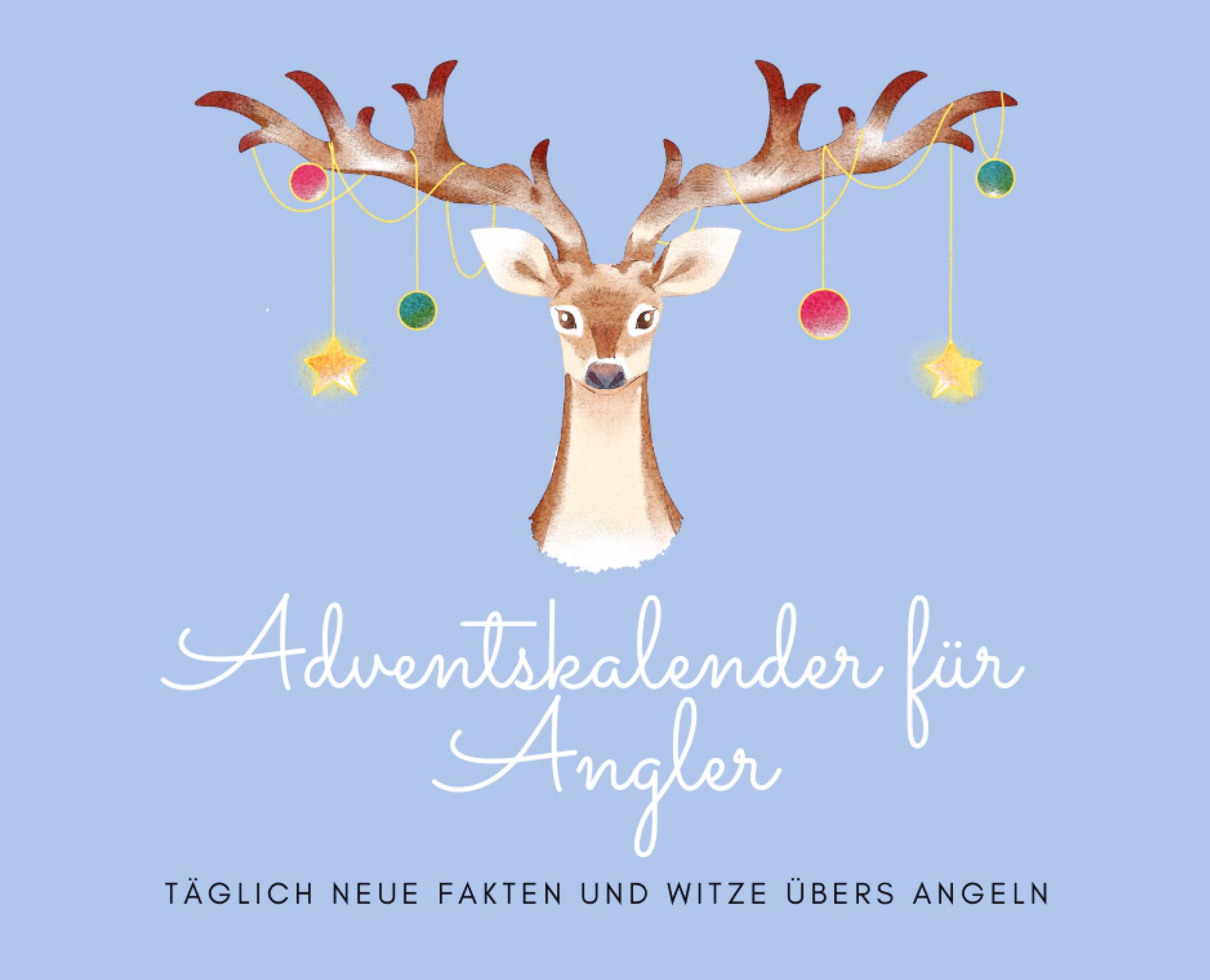 Vorderes Coverbild Adventskalender für Angler