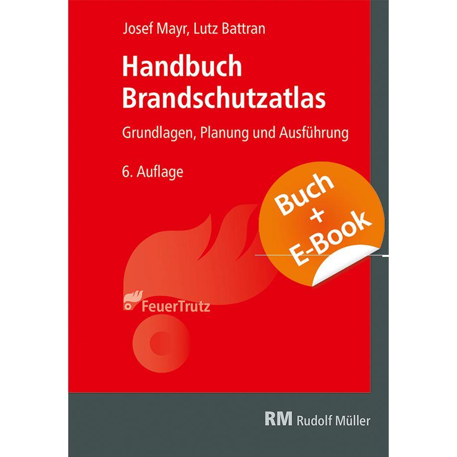 Vorderes Coverbild Handbuch Brandschutzatlas - mit E-Book