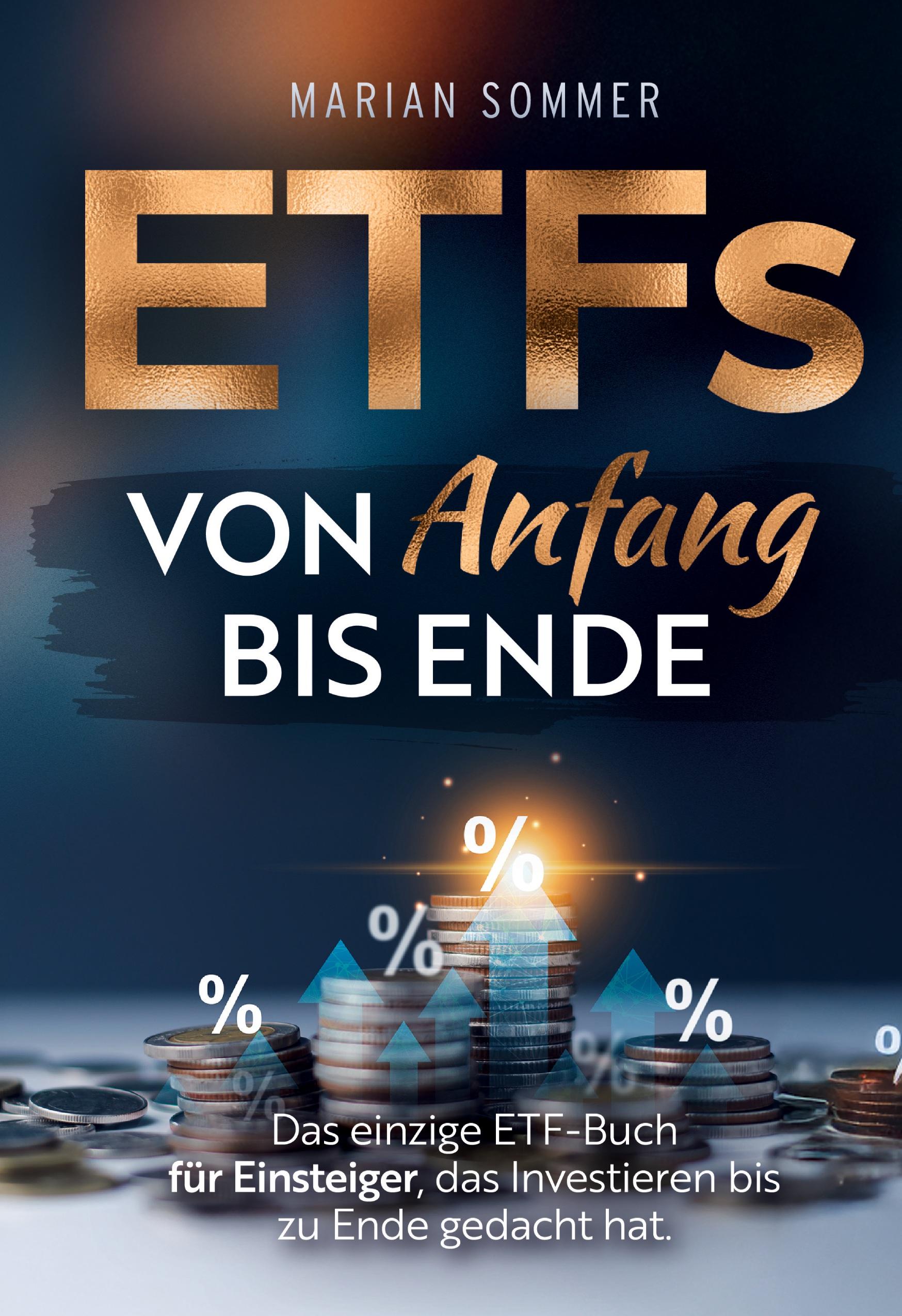 Vorderes Coverbild ETFs von Anfang bis Ende