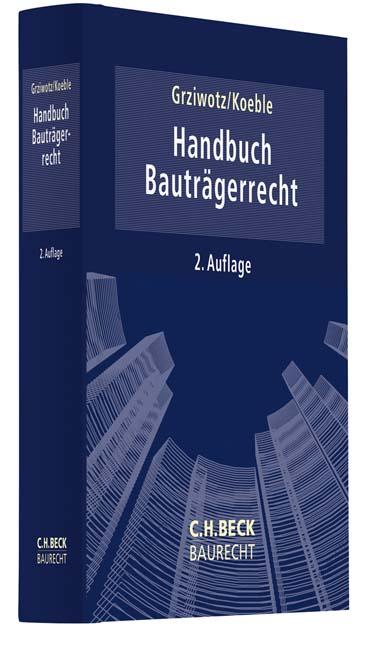Vorderes Coverbild Handbuch Bauträgerrecht