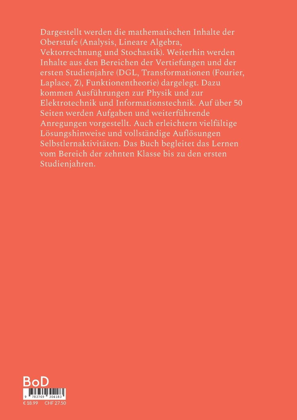 Rückseitencover Mathematik