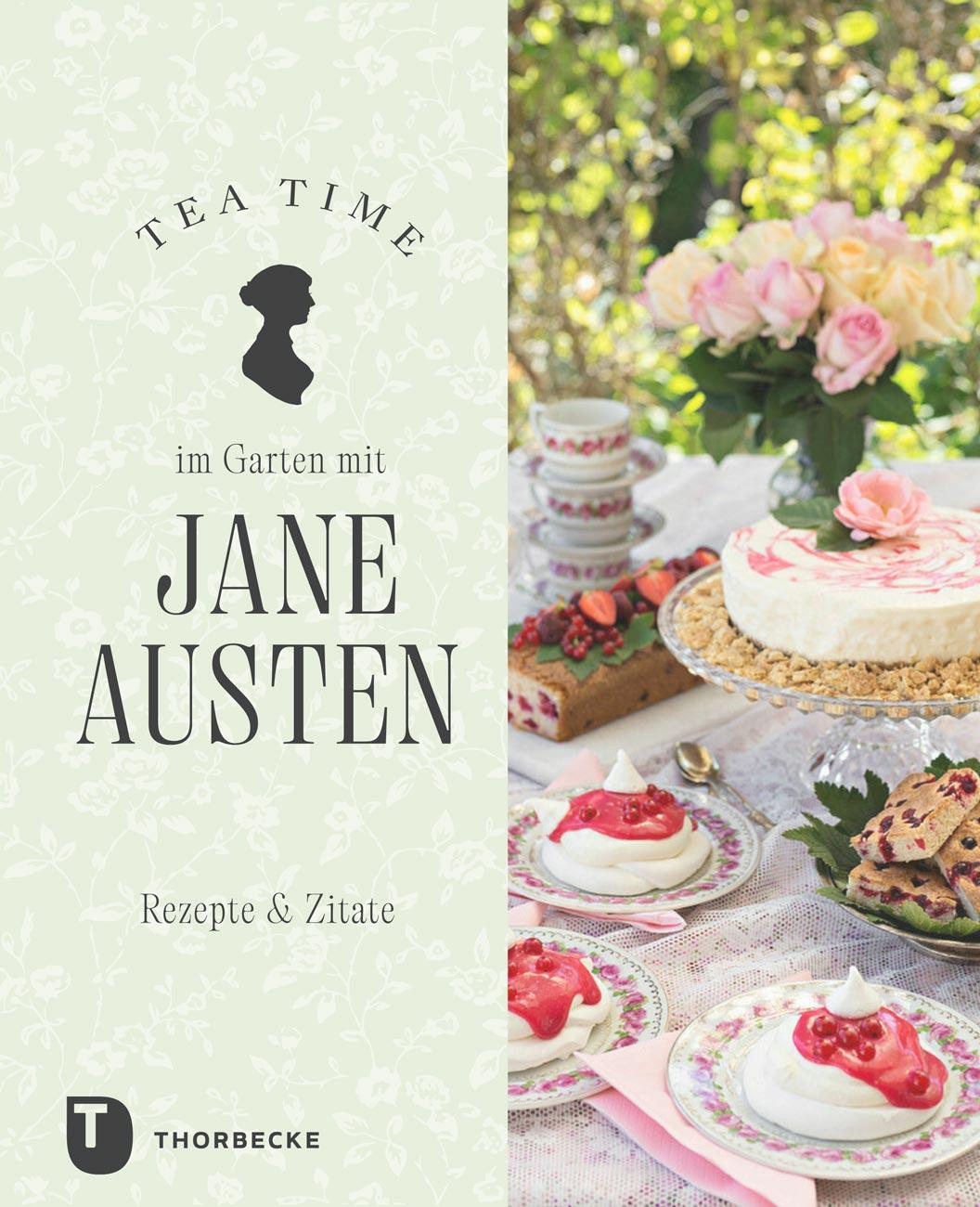 Vorderes Coverbild Tea Time im Garten mit Jane Austen