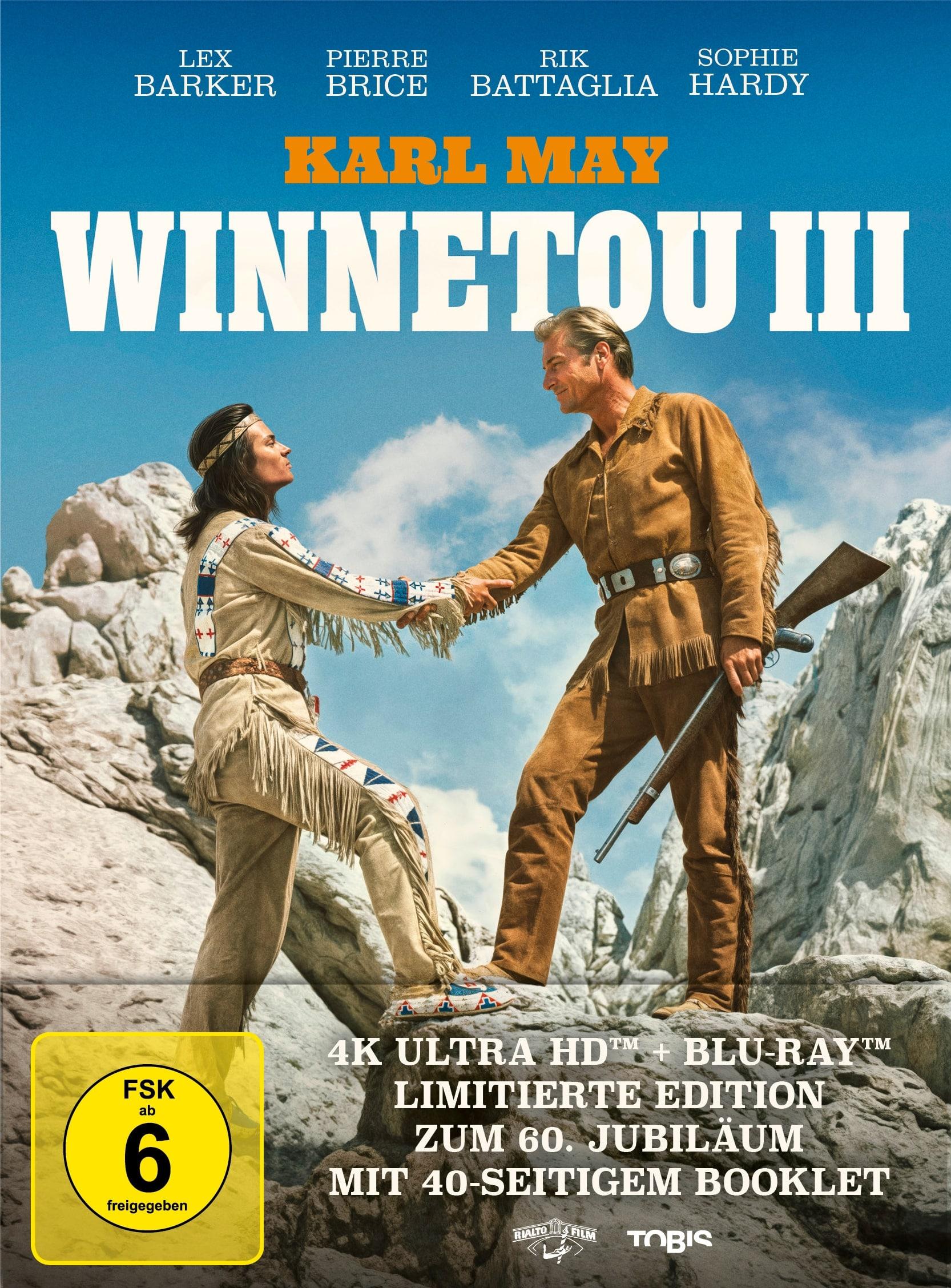 Vorderes Coverbild Winnetou III Limitiertes 4K UHD Mediabook