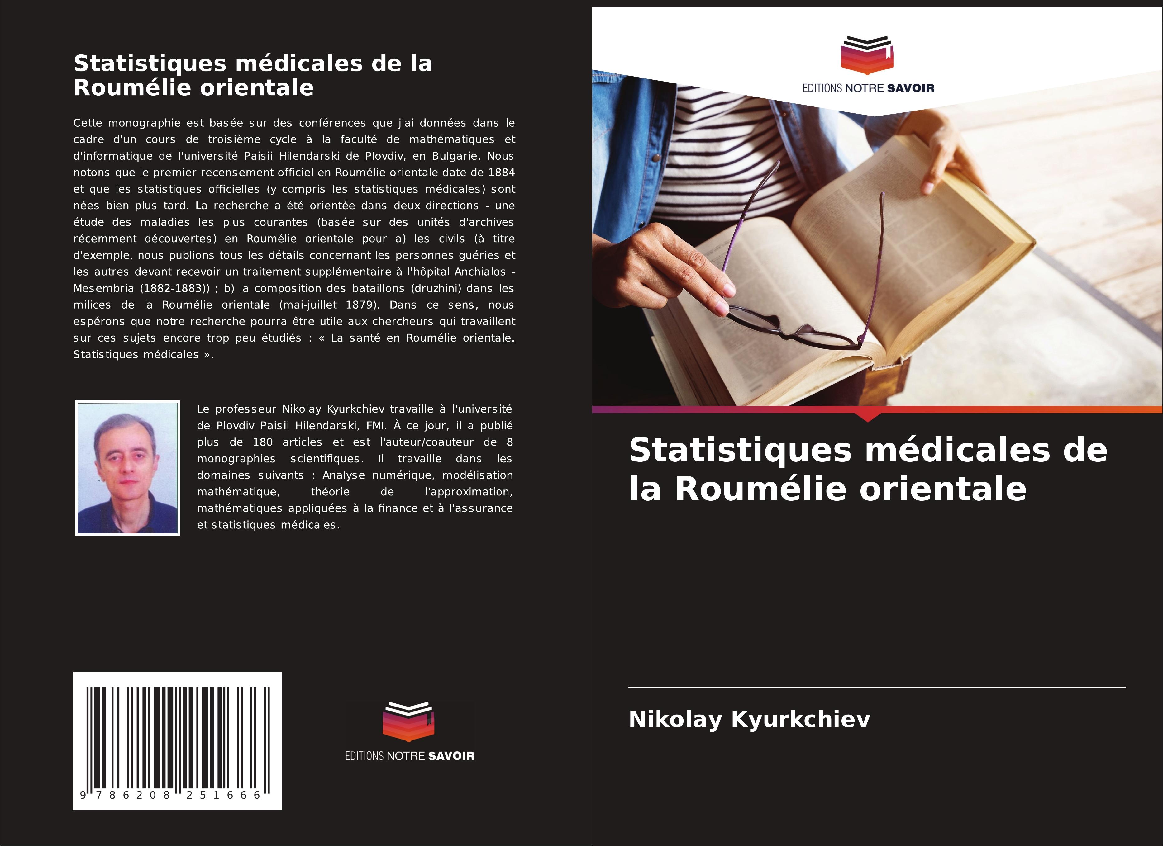 Vorderes Coverbild Statistiques médicales de la Roumélie orientale