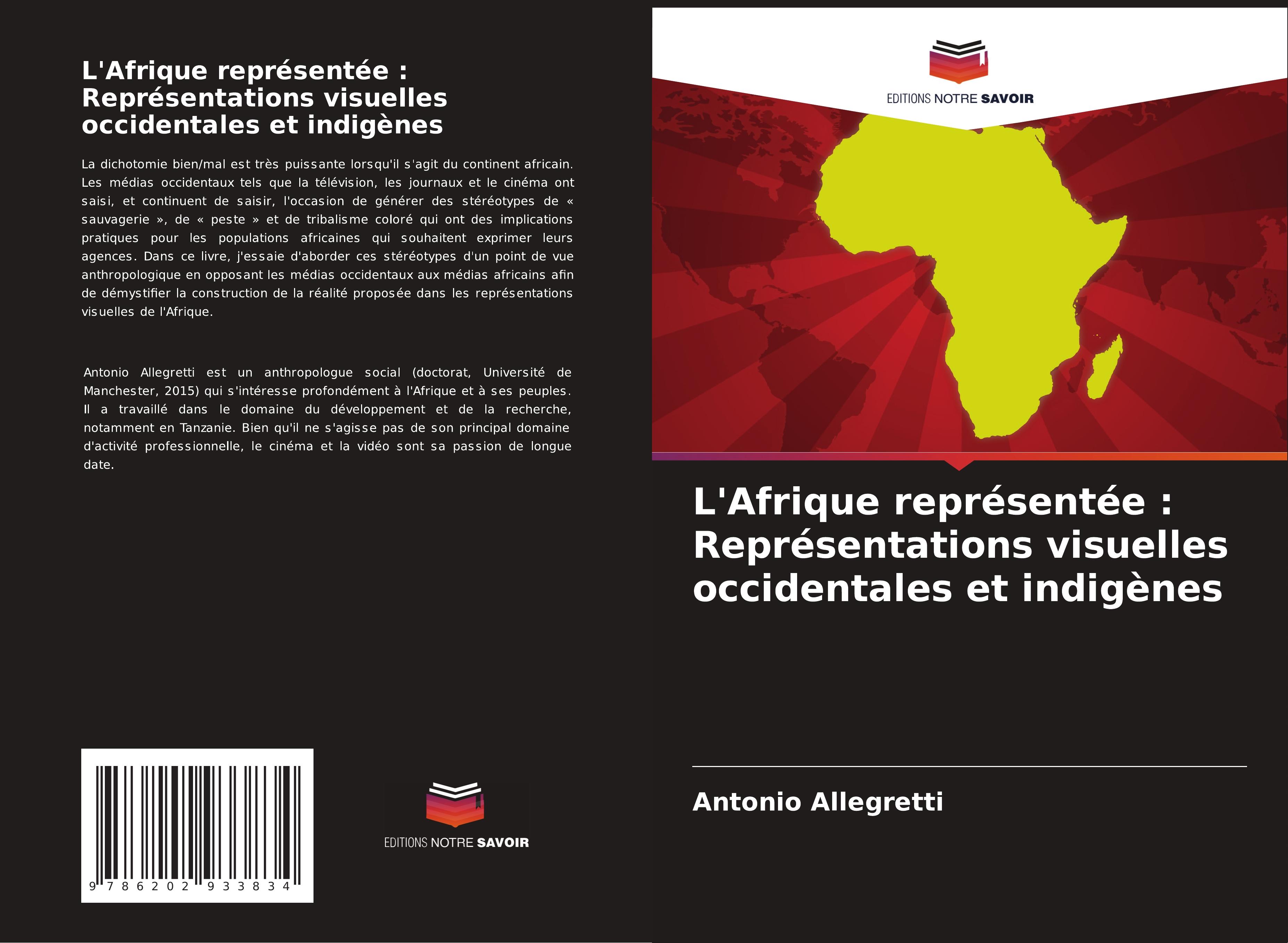 Vorderes Coverbild L'Afrique représentée : Représentations visuelles occidentales et indigènes