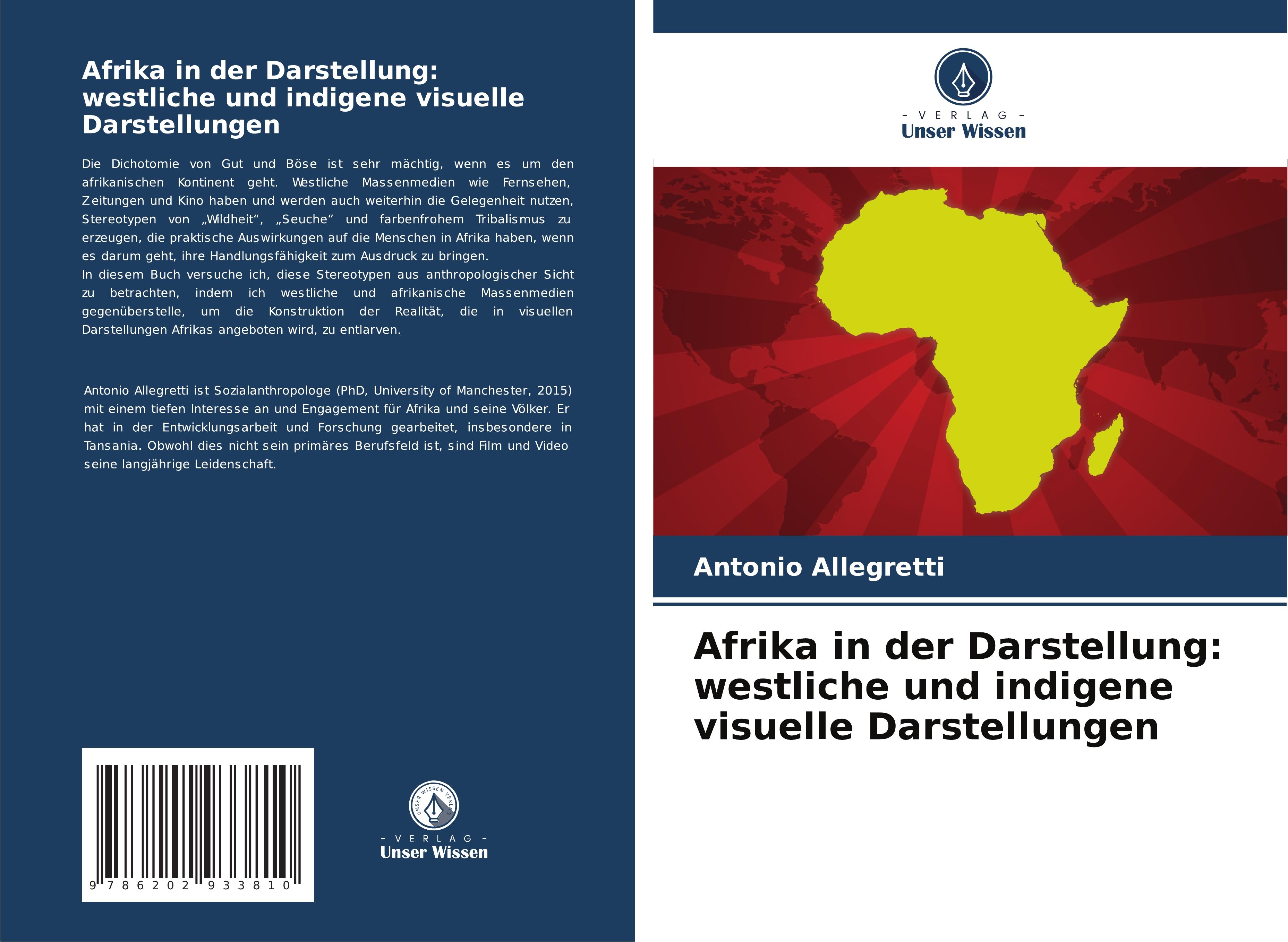 Vorderes Coverbild Afrika in der Darstellung: westliche und indigene visuelle Darstellungen