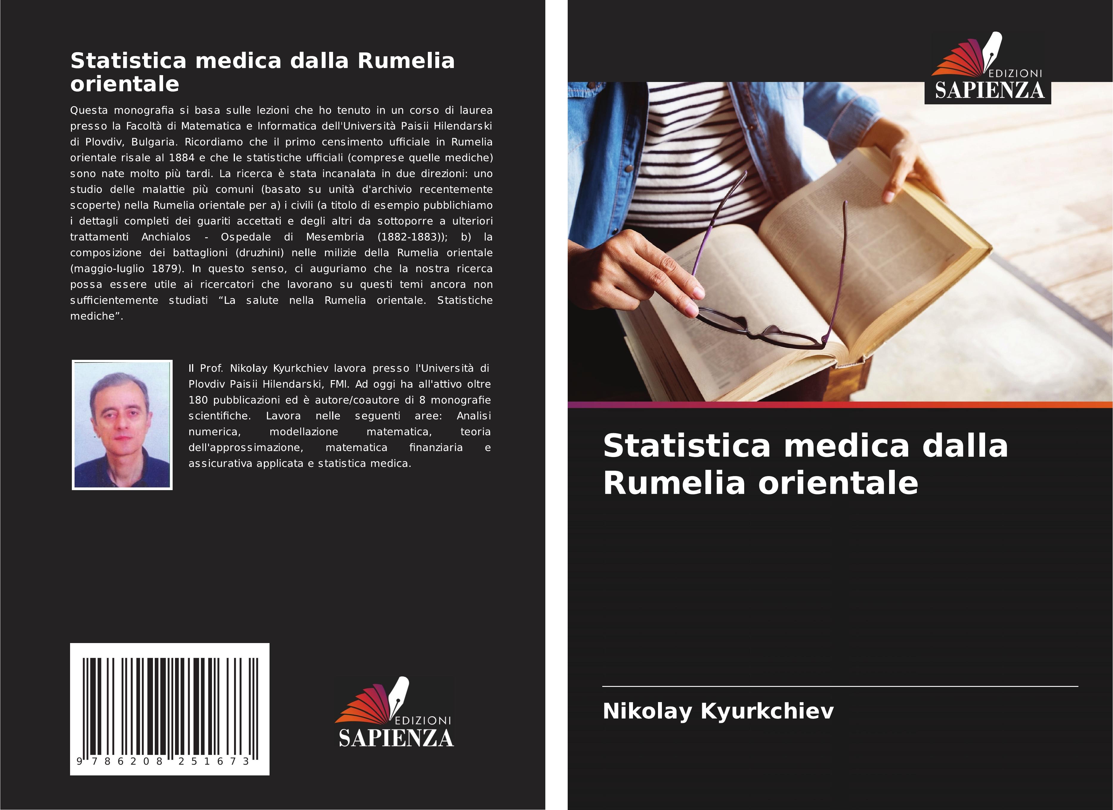 Vorderes Coverbild Statistica medica dalla Rumelia orientale