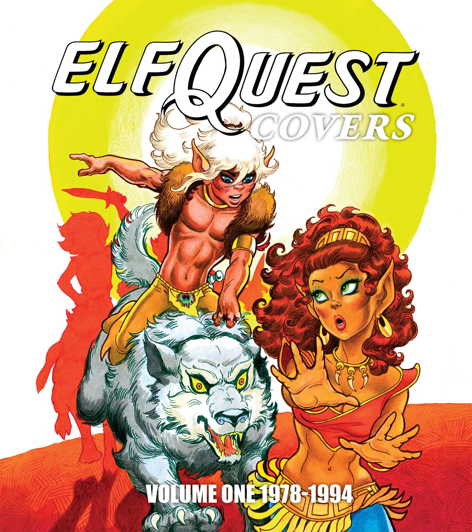 Vorderes Coverbild Elfquest Covers Volume One 1978-1994