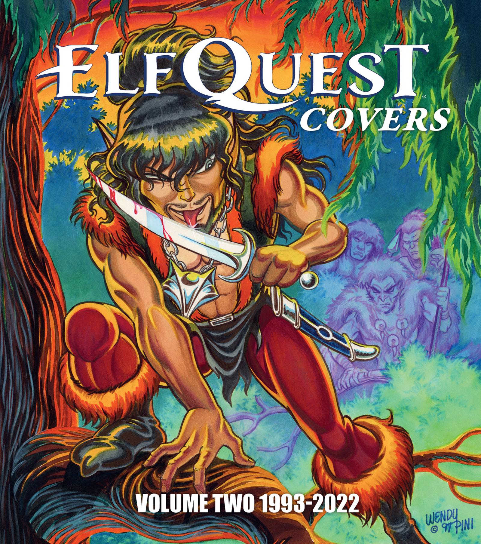 Vorderes Coverbild Elfquest Covers Volume Two 1993-2022