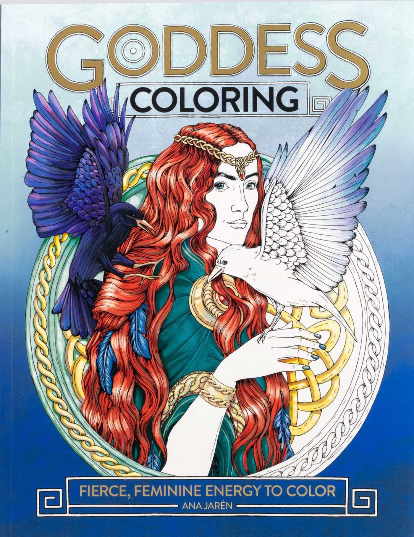 Vorderes Coverbild Goddess Coloring