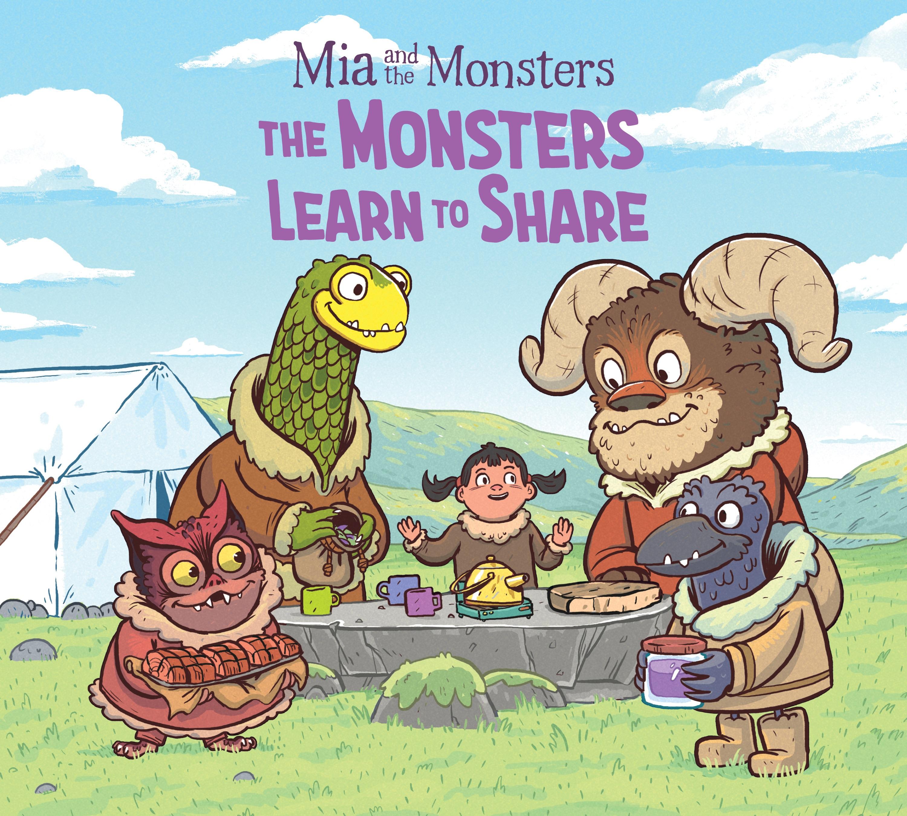 Vorderes Coverbild MIA and the Monsters: The Monsters Learn to Share
