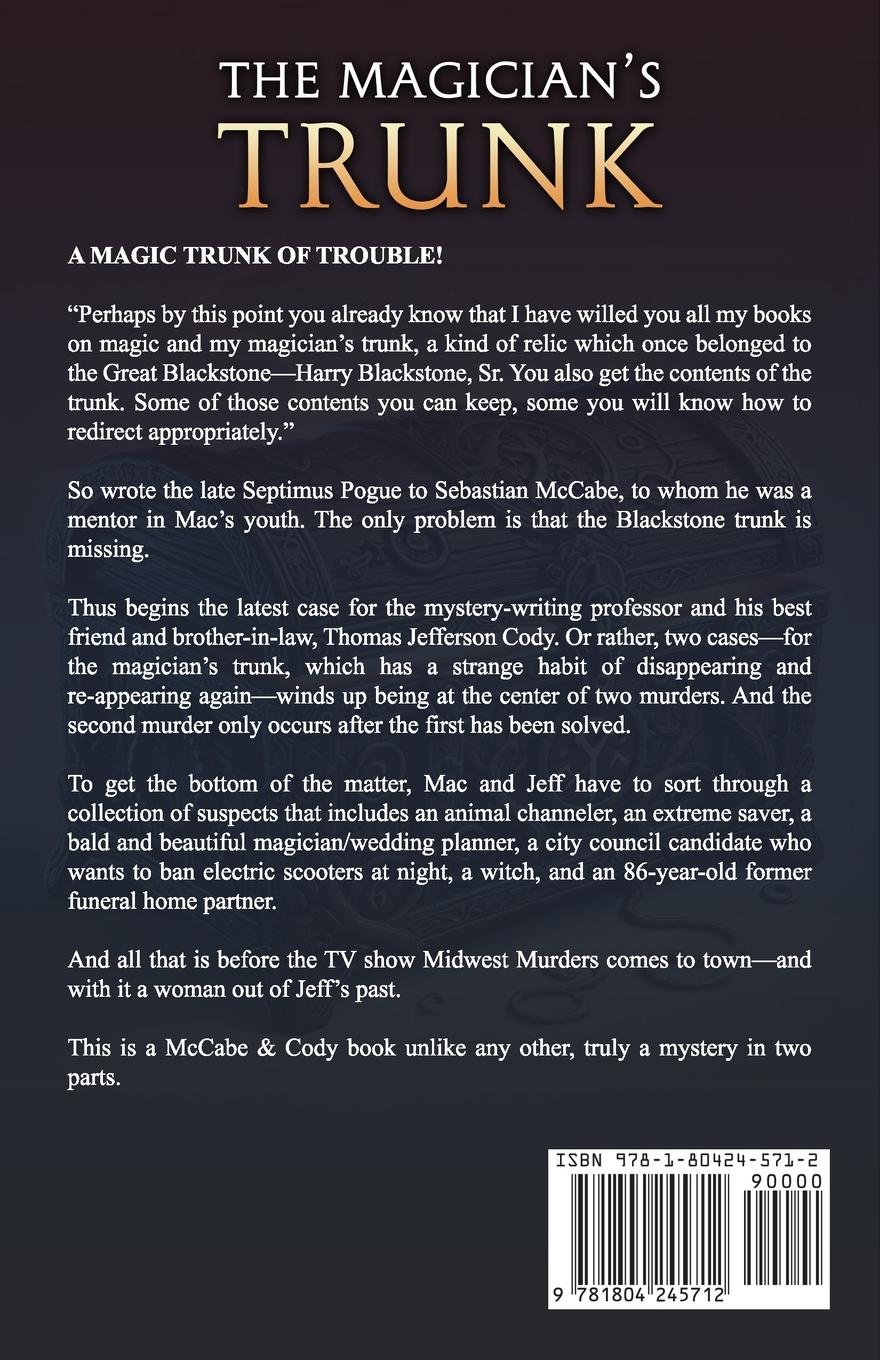 Rückseitencover The Magician's Trunk (McCabe and Cody Book 13)