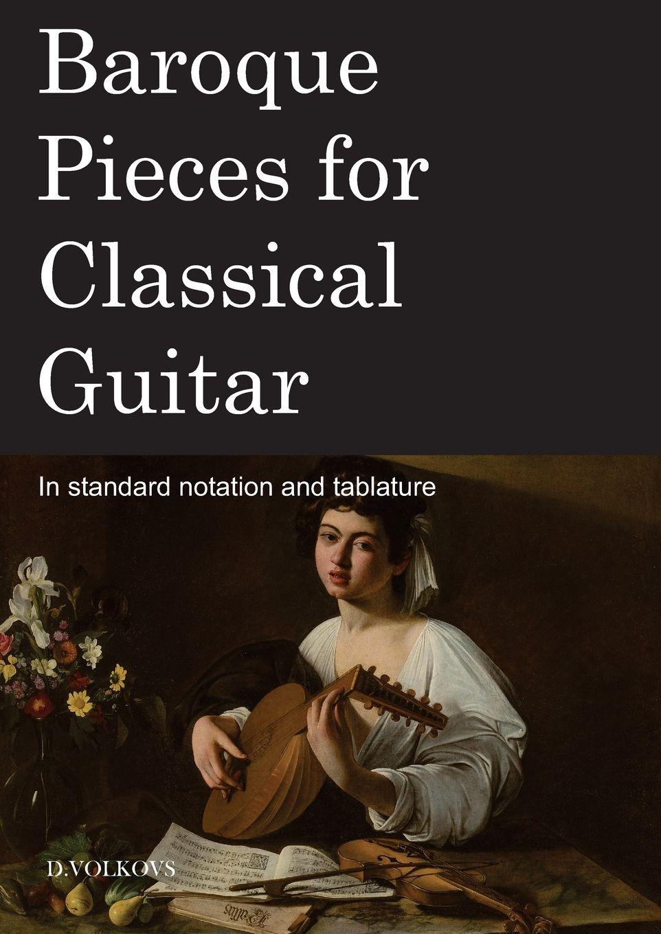 Vorderes Coverbild Baroque Pieces for Classical Guitar