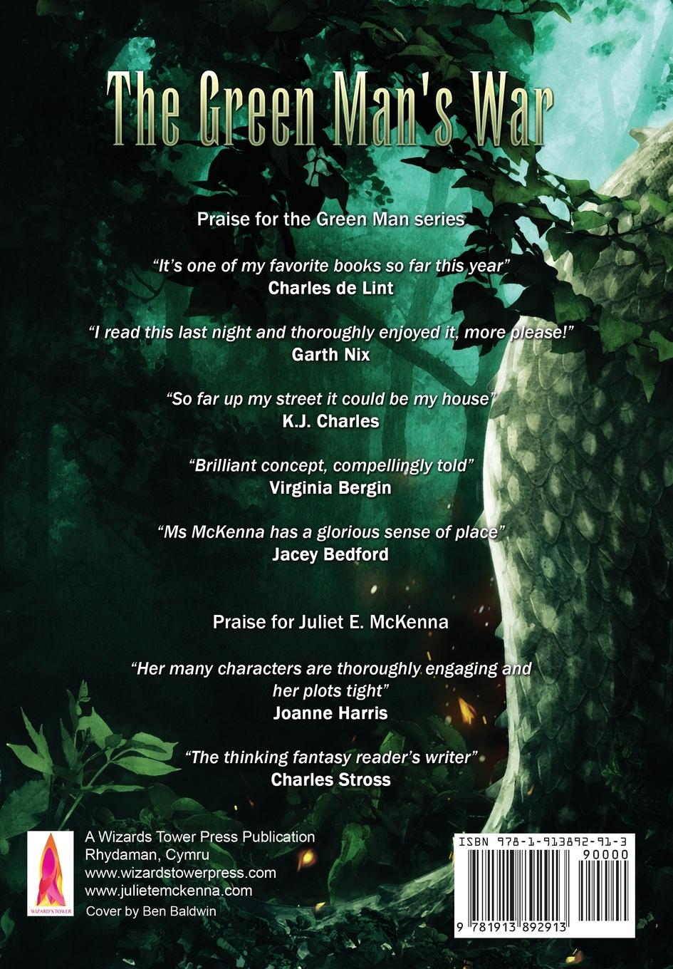 Rückseitencover The Green Man's War