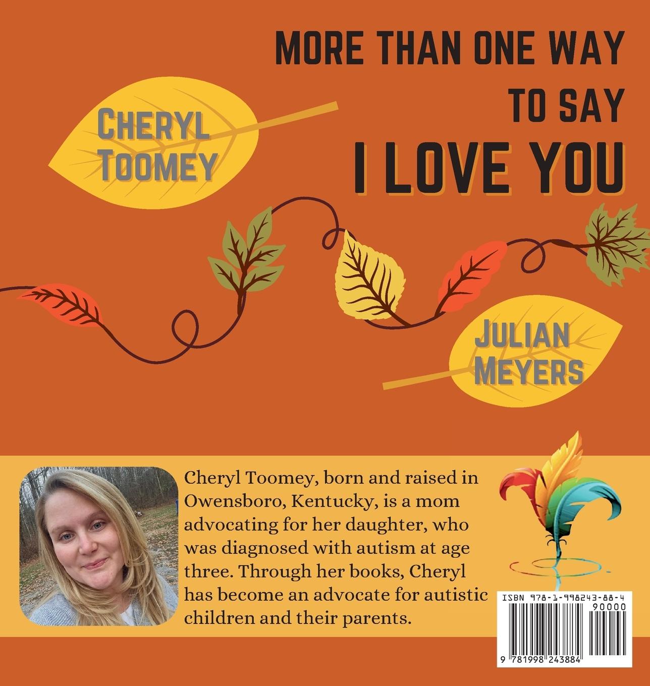 Rückseitencover More Than One Way to Say I Love You