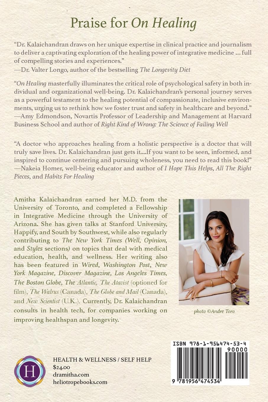 Rückseitencover On Healing