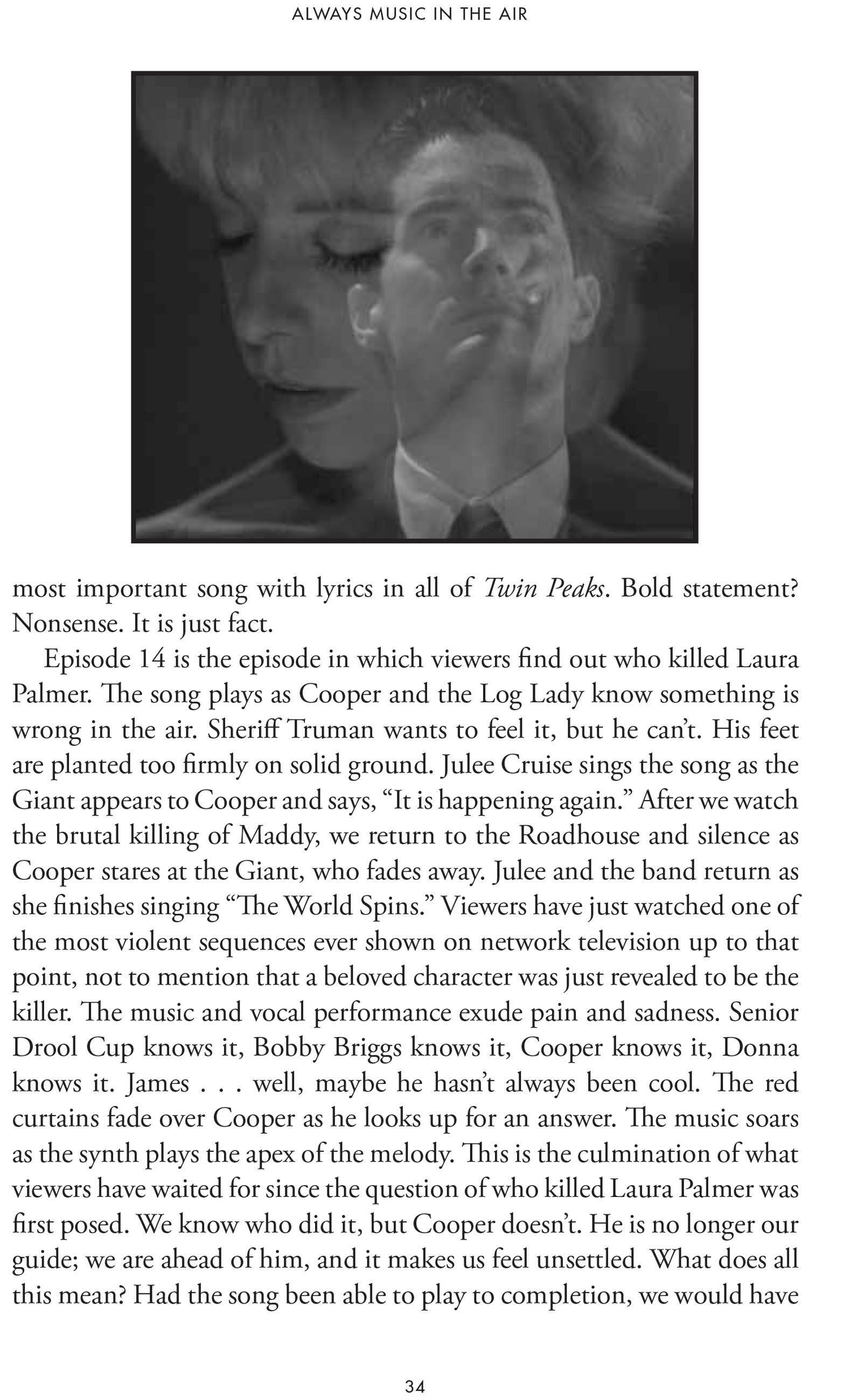 Beispielinhalt (Bild) Always Music in the Air the Sounds of Twin Peaks