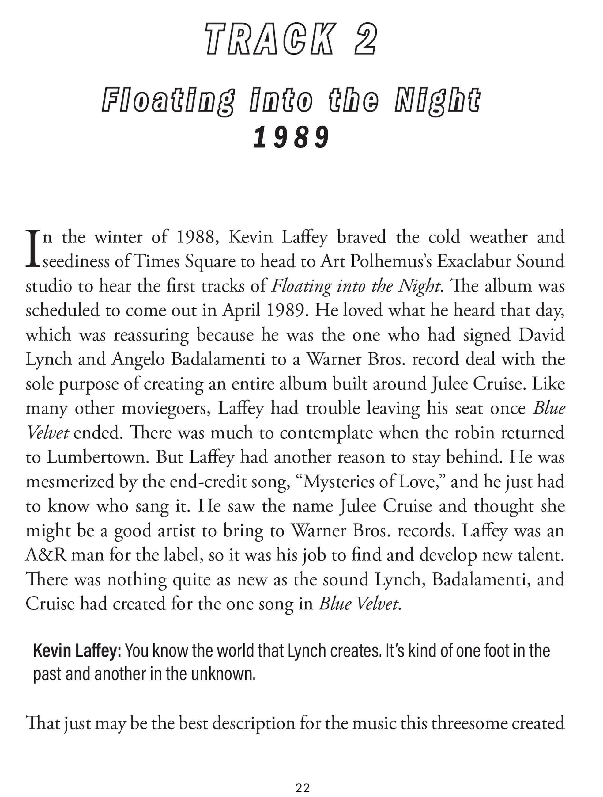 Beispielinhalt (Bild) Always Music in the Air the Sounds of Twin Peaks