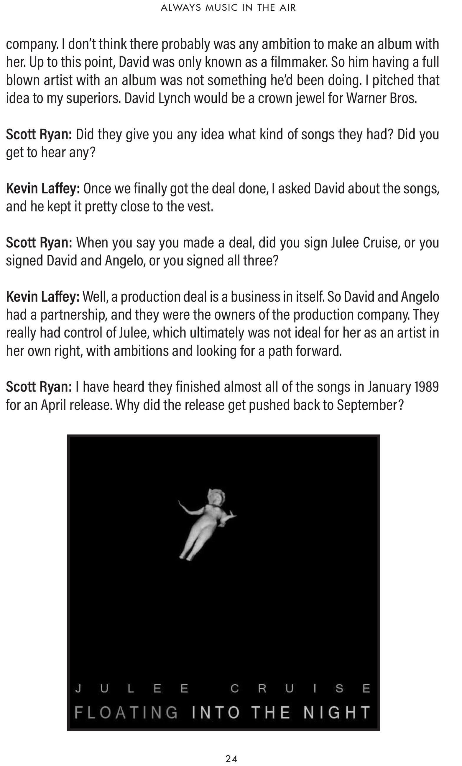 Beispielinhalt (Bild) Always Music in the Air the Sounds of Twin Peaks