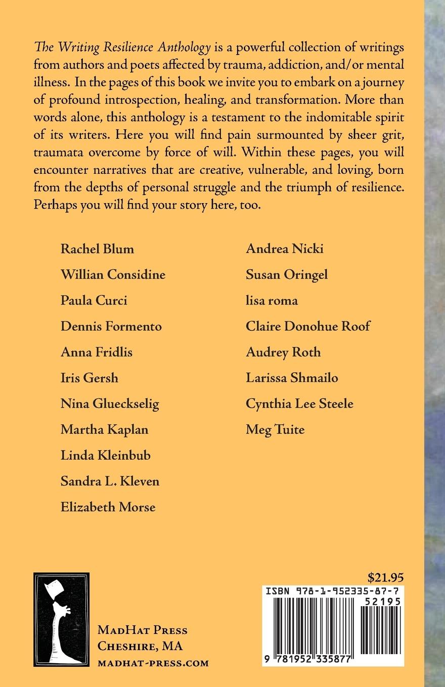 Rückseitencover The Writing Resilience Anthology