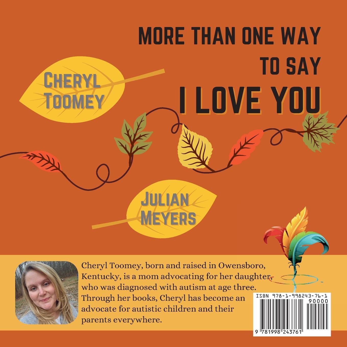 Rückseitencover More Than One Way to Say I Love You